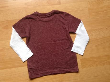 Bordové tričko genius, 3-4r., next,104