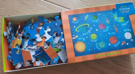 Puzzle solar system, len rozbalene, nepoužité, 