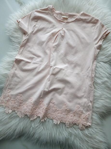 Zara top s krajkou 164/xs/s, zara,s