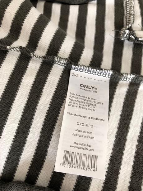 Elasticke teplakove sako, only,m