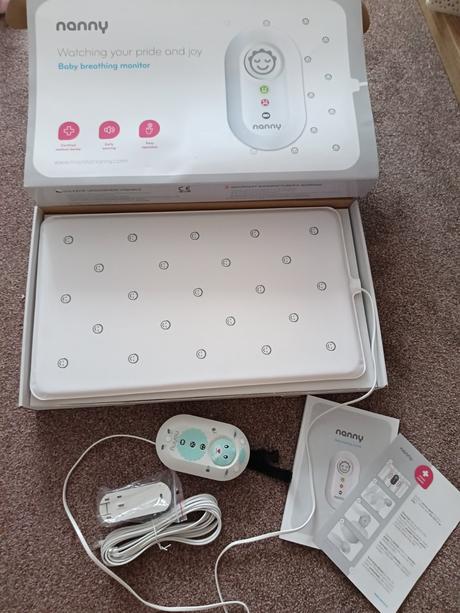 Monitor dychu nanny 2,so zárukou do4.4.2026+darče, nanny