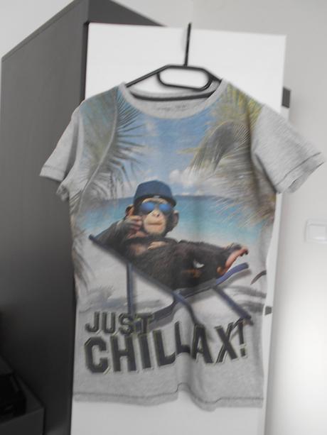 Predám tričko s krátkym rukávom zn. chapter young, takko,164