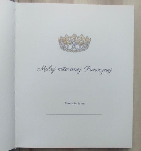 Kniha-malej milovanej princeznej, 