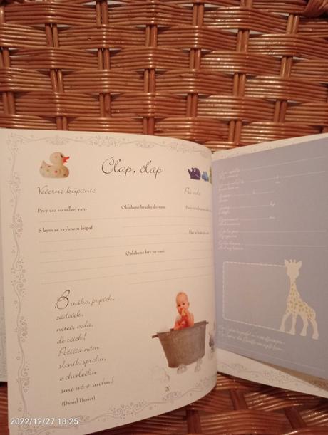 Kniha/album "naše bábätko chlapček", 