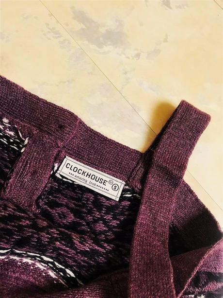 Pletená šatová sukňa, clockhouse,s