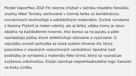 Tenisky nike air vapormax 2021, nike,36