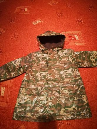 Zateplená bunda do dažďa, rebel,98