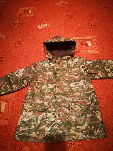 Zateplená bunda do dažďa, rebel,98