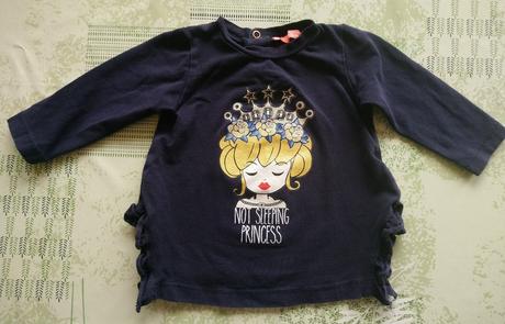 Tmavo modré tričko s motívom piazza italia, 68-74, piazza italia,74