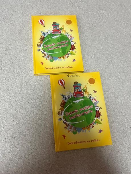 Kniha dennik maleho cestovatela 2 ks, 