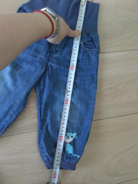 Tenké gate s mačičkou, h&m,80