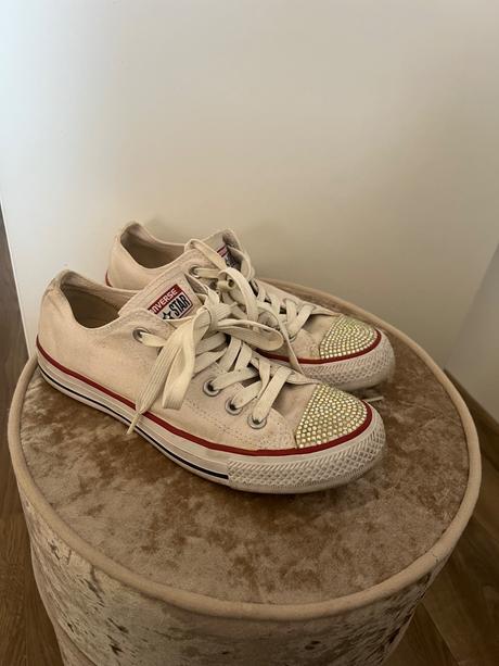 Swarowski converse tenisky s kamienkami, converse,38