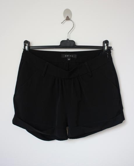 Čierne kraťasy, amisu,34