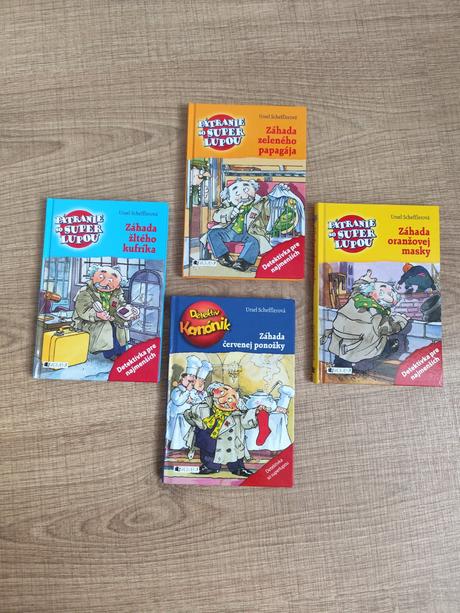 Detektív kanonik, 4 knihy, seria, 