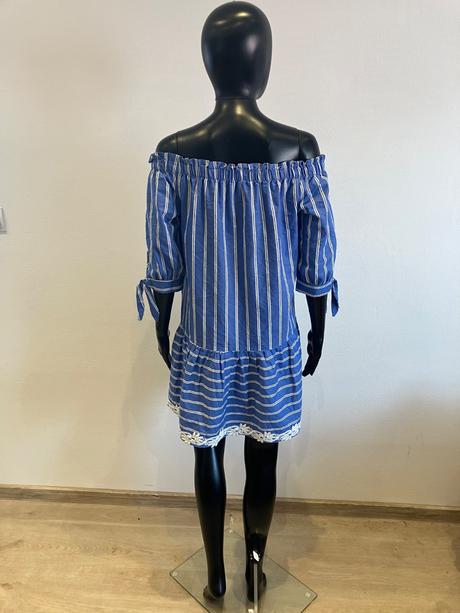 Dámske košeľové šaty pásikavé reserved (36), reserved,s