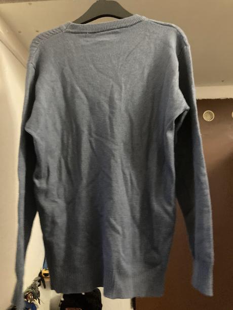 Predám modrý pulovér dámsky., l