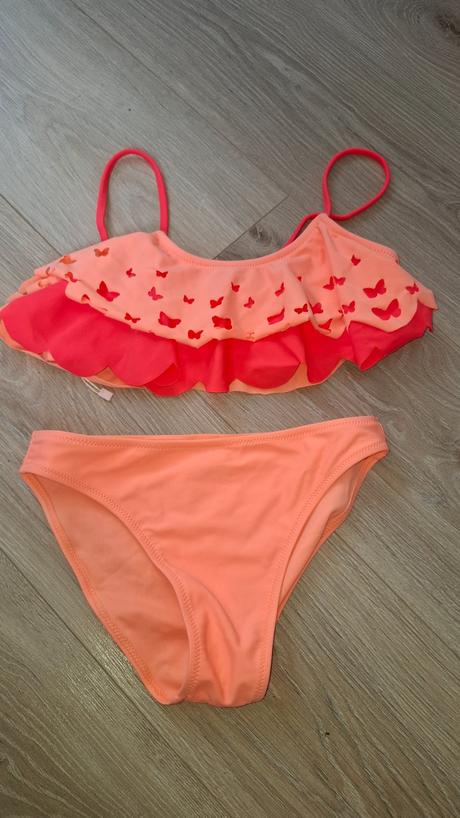 Dievčenské  plavky power  flower,, 140