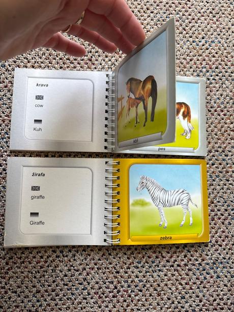 Knižky vzdelávacie zvieratká, 