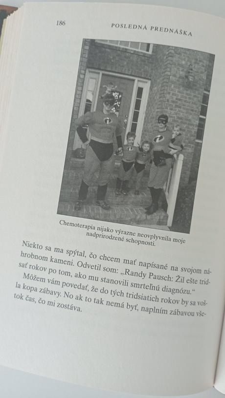 Posledná prednáška, 