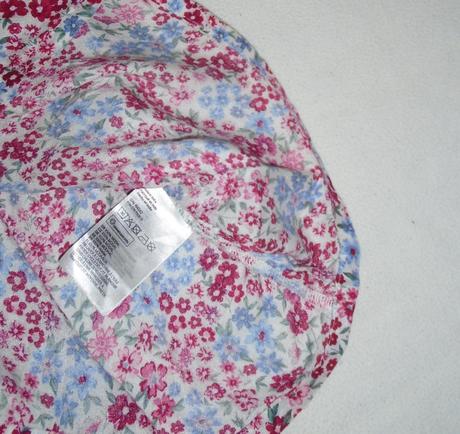 Kvietkované šaty na 8 až 9 rokov, h&m,134