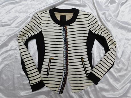 Luxusny lanovy blejzer, pinko,38