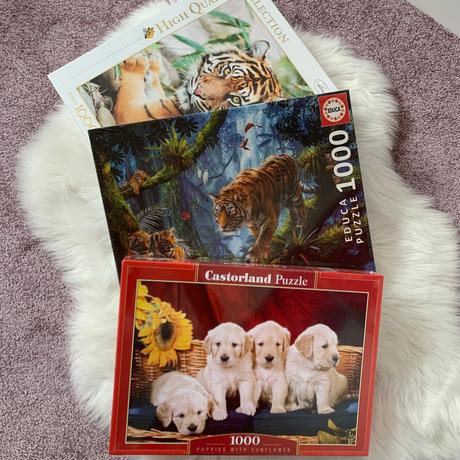 Puzzle - nerozbalené 3ks,