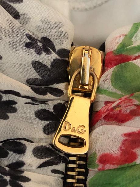 Dolce &gabanna hodvabne saty, xs