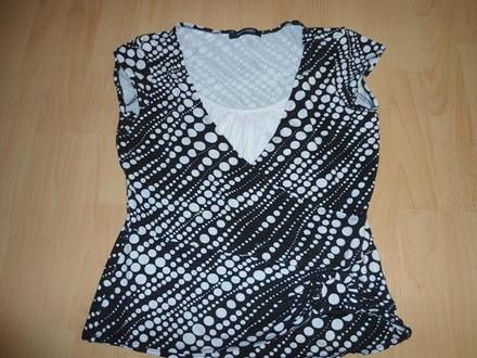 Cierno-biele tricko, m