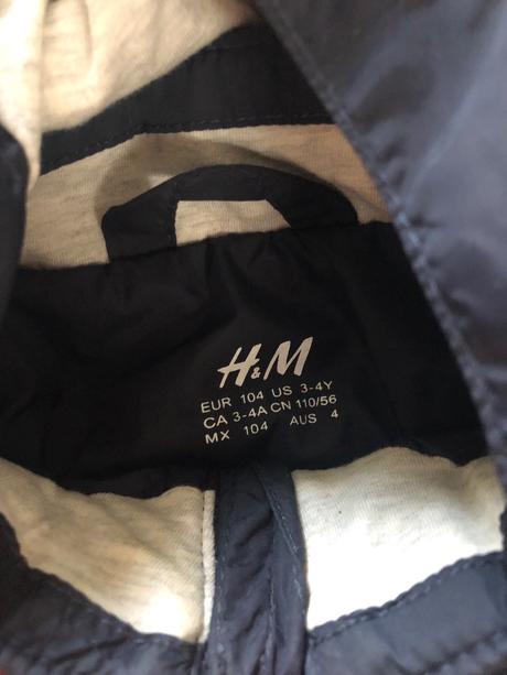 Jarna moderna bundicka h&m, h&m,104