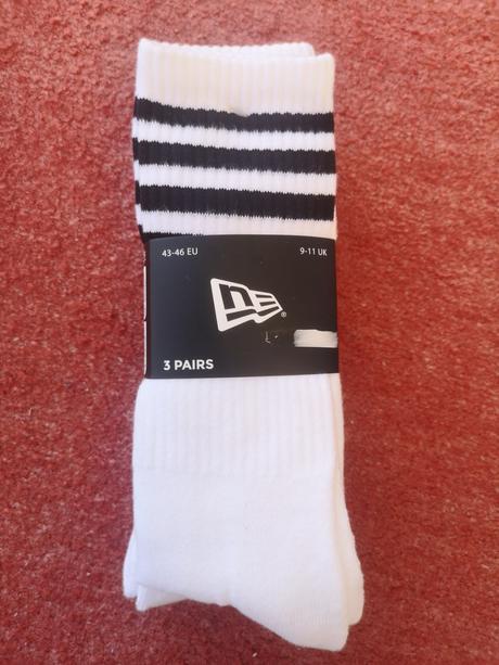 New era pánske ponožky 3 páry veľ. 43-46, 42 / 44 / 46