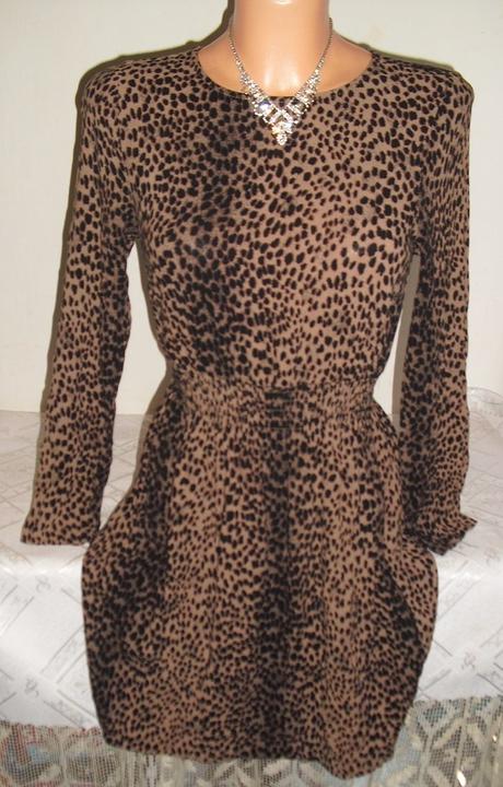 Tigrovane luxusne saticky, h&m,xs