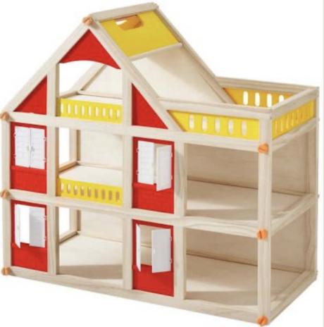 Domček pre bábiky so zariadením, 