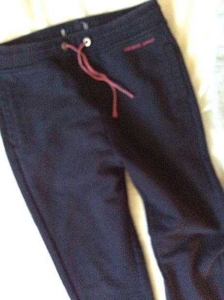 Hrubšie bavlnené tepláky okaidi sport v. 122/128, 122