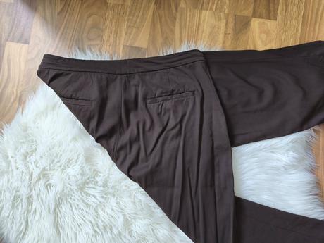Dámske štýlové hnedé nohavice zara, zara,m