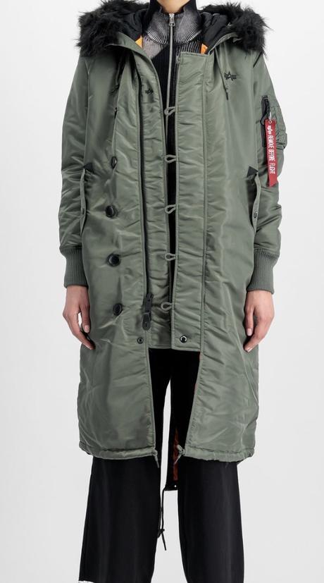 Parka alpha industries xs, xs
