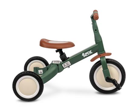Toyz detské odrážadlo/trojkolka fox 4v1 green, 