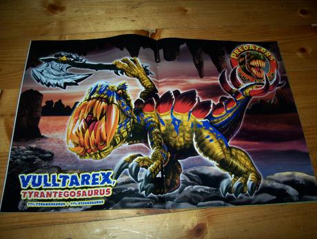 Časopisy o dinosauroch, komix,