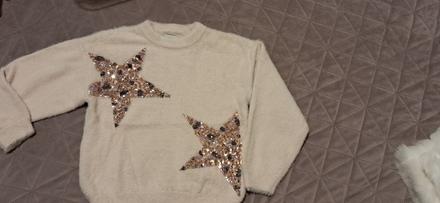 Hebký svetrik s hviezdou, f&f,128