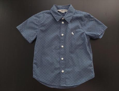 Košeľa s krátkym rukávom h&m, h&m,98