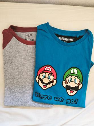 2x tricko, f&f,134