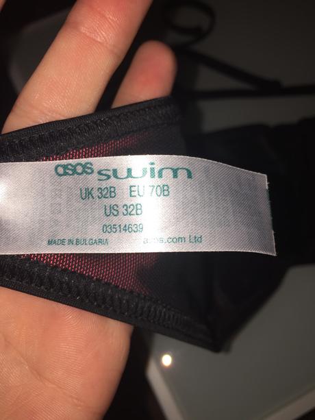 Asos plavkovy neon vrch, xs