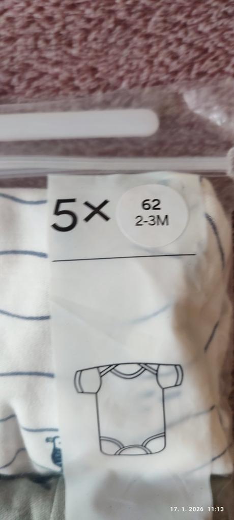 Chlapcenske body s krátkym rukávom, c&a,62