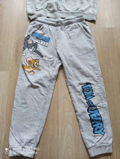 Mikiny + tepláky tom jerry, 122–134