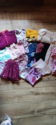 Balík oblečenia pre dievča, 122–134