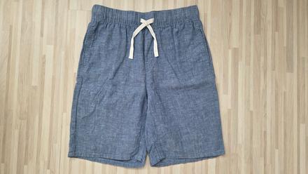 Kratasy s ľanom - top stav, h&m,134
