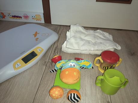 Kojenecká váha beurer + potreby, beurer