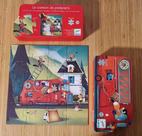 Puzzle hasicske auto, 