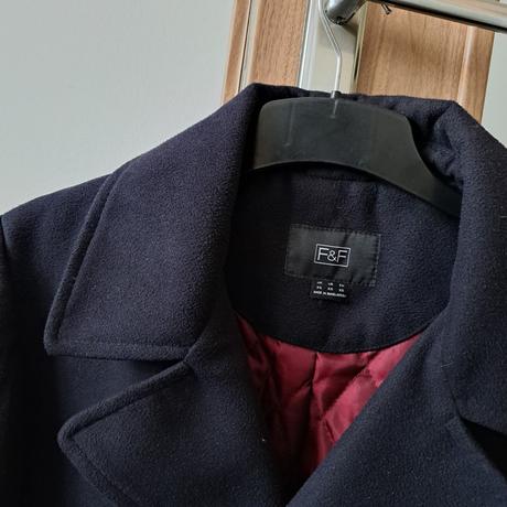 Pánsky elegantný kabát, f&f,xs