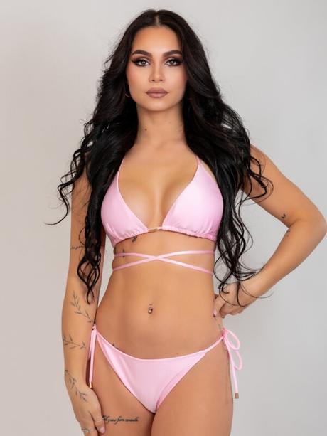 Horný diel dámskych plaviek vsb bali babypink, 34 / 36 / 38 / 40 / 42