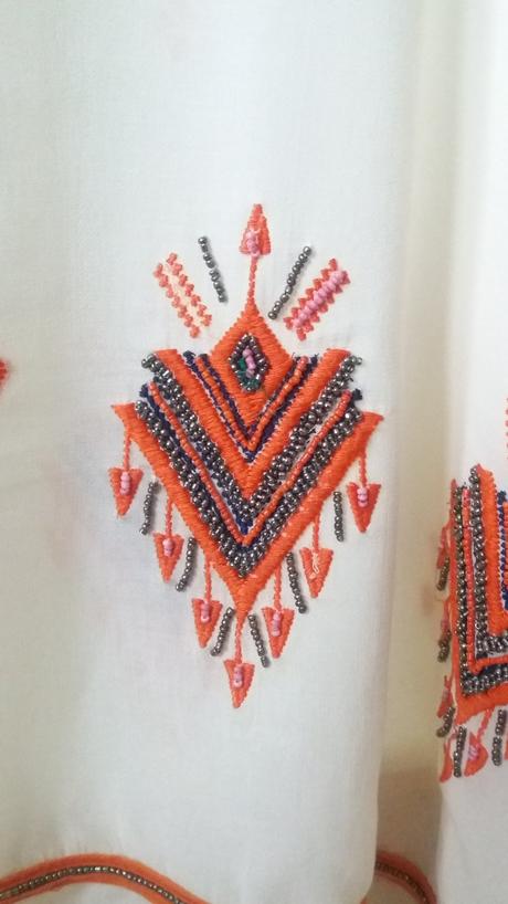 Vysivany top s koralikmi zara, zara,s
